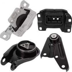 发动机悬置套件发动机悬置与2010-2013 Mazda 3 2.0升自动变速器4PCS兼容，更换#A4402 BBM439060 A4405 B37F39040F A4421 BBM539070B A4418 BFD139010A