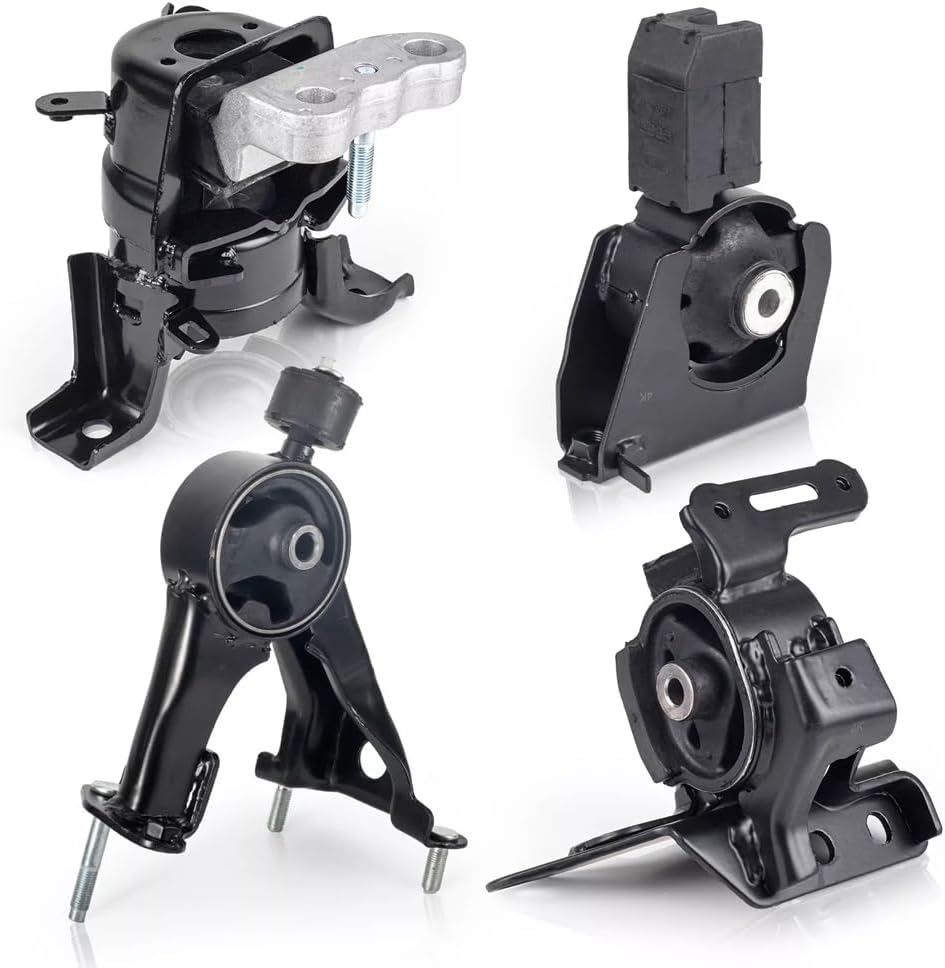 4 件电机安装套件,兼容 2014-2019 丰田卡罗拉 1.8L 自动变速器,电机电机,替换 A42020,A42024,A42027,A42026