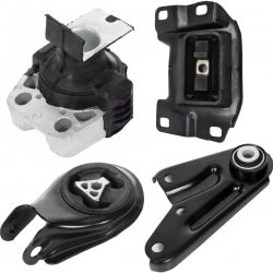 发动机支架套件与2004 2005 2006 2007 2008 2009马自达5 2.3L和2004-2009马自达3 2.0L 2.3L(无涡轮增压)4件兼容,更换#A4418 A5312 A4404 A4405